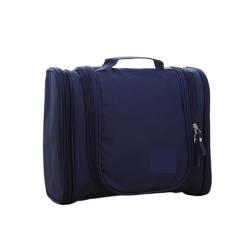 Kosmetiktasche Reisen Tragbare wasserdichte Waschbeutel Waschen Makeup Organizer Tasche Hohe Kapazität Frauen und Männer im Freien Kosmetiktaschen Schminktasche (Color : Blue) von TYNXK