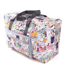 Reisetasche Damen Reisetaschen, große Kapazität, faltbares Gepäck, Reisehandtaschen, Nylon, wasserdichte Aufbewahrungstasche, Reisetasche Travel Bag (Color : 2) von TYNXK