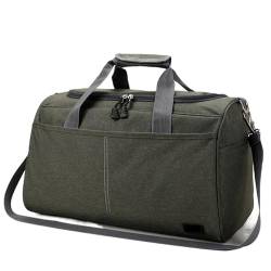 Reisetasche Oxford Tuch Frauen Reisetasche Wasserdicht Männer Business Reise Duffle Gepäck Verpackung Handtasche Schulter Lagerung Taschen Urlaub Tote Travel Bag (Color : ArmyGreen Big Size) von TYNXK