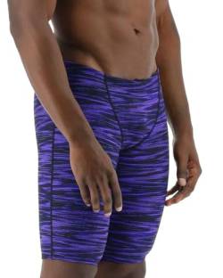 TYR Herren Durafast Elite Athletic Jammer Badeanzug Badehose, Purple Fizzy, 32 von TYR