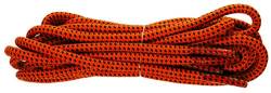 TZ Laces 4mm Schnur Berghaus Kariert Muster Schnürsenkel Wandern/Wandern/Arbeit Stiefel - Orange & Schwarz, 150 von TZ Laces