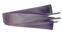 TZ Laces Marke Flach 25mm Satin Schnürsenkel Turnschuhe & Mode Schuhe/Stiefel - Orchidee Lila, 120 von TZ Laces
