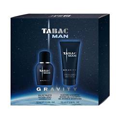 Tabac® Man Gravity I Geschenkset - markant, männlich, unverwechselbar I Eau de Toilette 30ml Natural Spray und Duschgel 75ml von Tabac Original