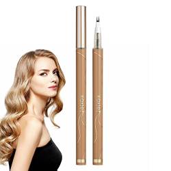 Double Tip Lower Eyelash Pencil, Two Claw Liquid Eyeliner Pencil, Waterproof Liquid Eyeliner, Natural Lower Eyelashes Liquid Pen, Quick Drying Eyeliner Pencil von Tacery