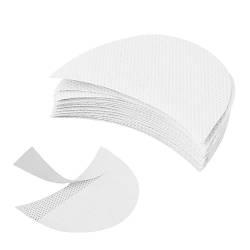 Tadipri 50 Stück Weiß Lidschatten Schild Pads Lidschattenschild Vliesstoff Zur Verhinderung Von Wimpernverlängerung Tönung（Weiss） von Tadipri