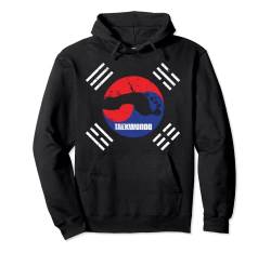 Taekwondo schwarzer Gürtel für Kinder, Jungen, Mädchen, Herren, Damen, Erwachsene Pullover Hoodie von Taekwondo Korean Martial Arts Gift Co