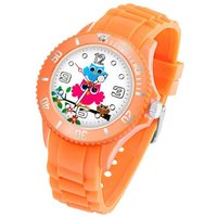 Taffstyle Quarzuhr Kinder Armbanduhr Silikon Eulen Analog Uhr Bunt, Mädchen Sportuhr Bunte Kinderuhr Farbige Lernuhr Eule Silikonuhr Süß von Taffstyle