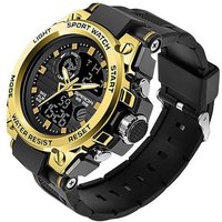 Taffstyle Sportuhr Herren Armbanduhr Digital Sportuhr Stopp Alarm Licht Chronograph Uhr, Geschenke für Männer zum Geburtstag Weihnachten Valentinstag Vatertag von Taffstyle