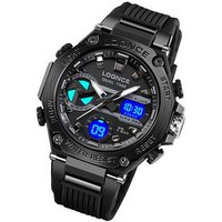 Taffstyle Sportuhr Herren Armbanduhr Digital Sportuhr Stopp Alarm Licht Chronograph Uhr, Geschenke für Männer zum Geburtstag Weihnachten Valentinstag Vatertag von Taffstyle