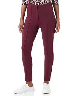 TAIFUN Damen 220010-11358 Hose, Black Cherry, 42 von Taifun