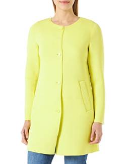 TAIFUN Damen 330306-11058 Jacke Jeans + Gewebe, Vibrant Lime, 36 von Taifun