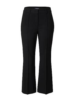 TAIFUN Damen Kickflared Hose, Schwarz, 48 von Taifun