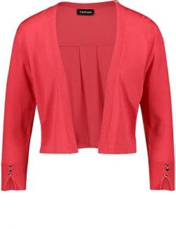 TAIFUN Womens Jacke Strick Jacket, Watermelon, 38 von Taifun