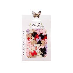 Tainrunse Nail Art Decor 50 Teile/Beutel Mini DIY Bowknot Rose Nail Art Charm H von Tainrunse