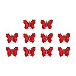 Tainrunse Nail Art Schmetterling 3D Nail Decor Maniküre Handwerk Ornament Paste einfach Nagelstudio Versorgung K von Tainrunse