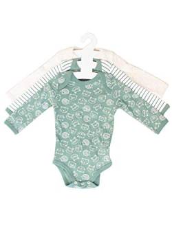 Talay Baby Bodys 3er Set Bio Baumwolle Organic Body Strampler knöpfbar 86-92 von Talay