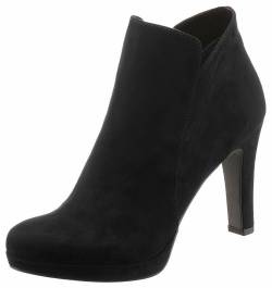 Große Größen: High-Heel-Stiefelette, schwarz, Gr.38 von Tamaris FM