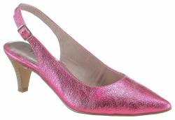 Große Größen: Tamaris Slingpumps, pink metallic, Gr.37 von Tamaris FM