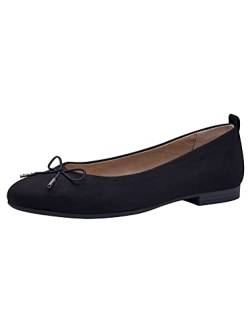 TAMARIS Damen 1-1-22188-20 Ballerinas, Black, 38 EU von Tamaris