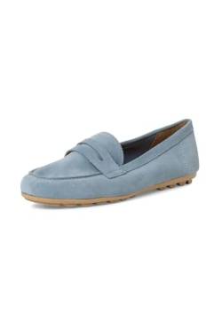 Tamaris 1-24229-42 880 Damen Slipper Moccassin Frauen Schuhe M24229 Blau, Schuhgröße:38 EU von Tamaris