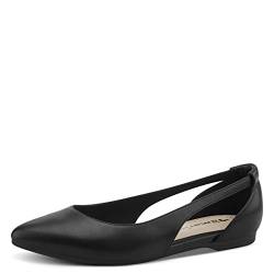 Tamaris Damen 1-1-22112-20 Ballerinas, Mattschwarz, 38 EU von Tamaris