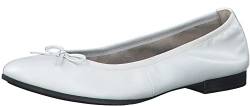 Tamaris Damen 1-1-22116-08 Ballerinas, White/Black, 37 EU von Tamaris