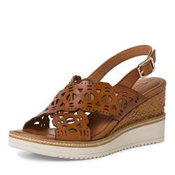 Tamaris Damen 1-1-28303-20 Sandale, Cognac, 38 EU von Tamaris