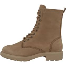 Tamaris Damen Schnürstiefel Leder; CAMEL/braun; 41 EU von Tamaris