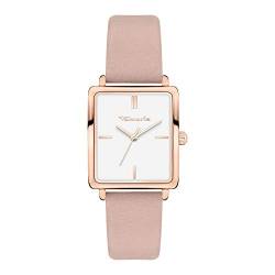 Tamaris Damen Analog Quarz Uhr mit Leder Armband TT-0016-LQ von Tamaris