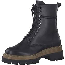 Tamaris Damen Ankle Boots, Frauen Stiefeletten,TOUCHit-Fußbett,Booties,halbstiefel,Kurzstiefel,uebergangsschuhe,Black,39 EU von Tamaris