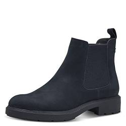 Tamaris Damen Ankle Boots, Frauen Stiefeletten,halbstiefel,Kurzstiefel,uebergangsschuhe,uebergangsstiefel,flach,Boots,Stiefel,Navy,37 EU von Tamaris