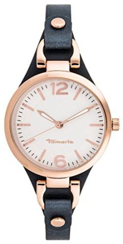 Tamaris Damen-Armbanduhr Virginia Analog Quarz Leder B02219010 von Tamaris