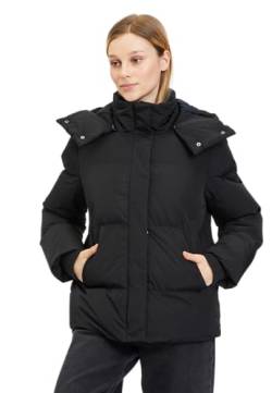 Tamaris Damen BALIKESIR Winterjacket, Black Beauty, 46 von Tamaris