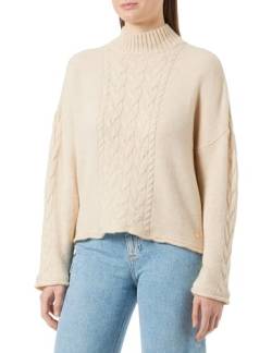 Tamaris Damen BALJE Pullover, Tapioca, 44 von Tamaris