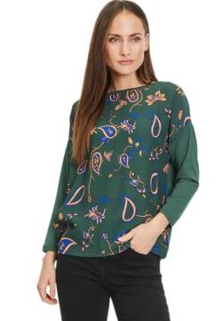 Tamaris Damen BARGEN T-Shirt, Garden Topiary Paisley AOP, XL von Tamaris