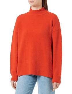 Tamaris Damen BARLT Pullover, Fiery Red, 36 von Tamaris