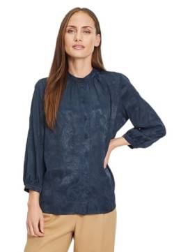 Tamaris Damen BASRA Blouse, Blueberry, 42 von Tamaris