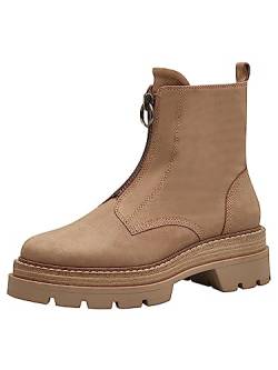 Tamaris Damen Boots Leder; CAMEL/braun; 37 EU von Tamaris