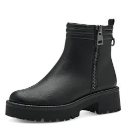 Tamaris Damen Boots Vegan; BLACK/schwarz; 37 EU von Tamaris