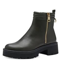 Tamaris Damen Boots Vegan; MOSS/grün; 36 EU von Tamaris