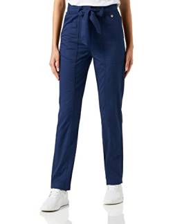 Tamaris Damen Chino Hose mit Taschen ABHAR Blau 38 von Tamaris