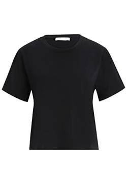 Tamaris Damen Cropped Oversized T-Shirt ASCEA Schwarz M von Tamaris