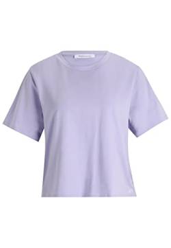 Tamaris Damen Cropped Oversized T-Shirt ASCEA Violett M von Tamaris