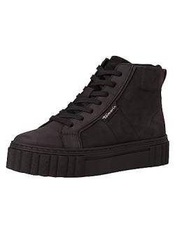 Tamaris Damen High-Top Sneaker Frauen Halbschuhe schwarz M2522741, Schuhgröße:38 EU von Tamaris