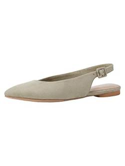 Tamaris Damen Klassische Ballerinas, Frauen Flats,Comfort Lining,TOUCHit-Fußbett,Sommerschuhe,Ballerina-Schuhe,Ballet-Flats,Pistacchio,37 EU von Tamaris