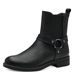 Tamaris Damen Klassische Stiefel, Frauen Stiefel,TOUCHit-Fußbett,winterstiefel,winterschuhe,uebergangsstiefel,uebergangsschuhe,BLACK,39 EU von Tamaris