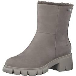 Tamaris Damen Klassische Stiefeletten, Frauen Stiefeletten,DUOtex,TOUCHit-Fußbett,wasserabweisend,warm gefüttert,Taupe,37 EU von Tamaris