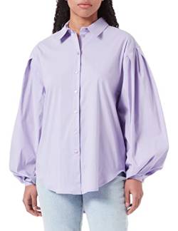 Tamaris Damen Oversized Bluse ARKADIA Violett 38 von Tamaris