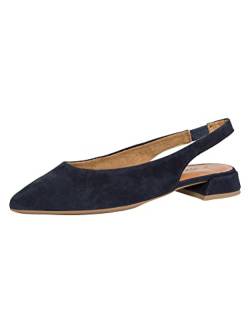 Tamaris Damen Sandaletten, Frauen Sandalen,TOUCHit-Fußbett,bequem,flach,sommerschuhe,freizeitschuhe,offene schuhe,strandschuhe,NAVY,36 EU von Tamaris