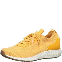 Tamaris Damen Schnürhalbschuhe 23714-24, Frauen sportlicher Schnürer, lose Einlage, Ladies feminin elegant Women's Woman,Sun,40 EU / 6.5 UK von Tamaris